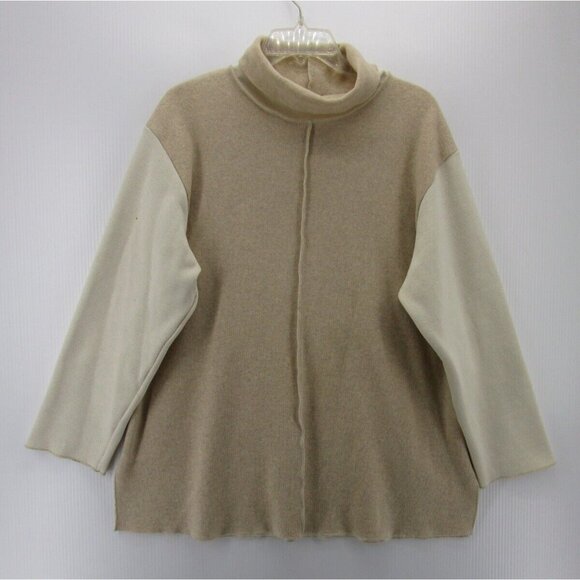 Bryn Walker Sweater Small Tunic Pullover Turtleneck Relaxed USA * - Picture 1 of 12